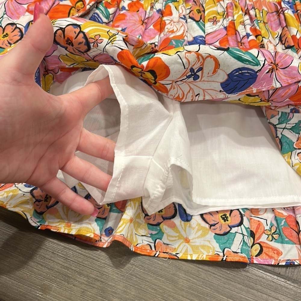 Endless Rose Floral Women's Skort - Picture 4 of 8